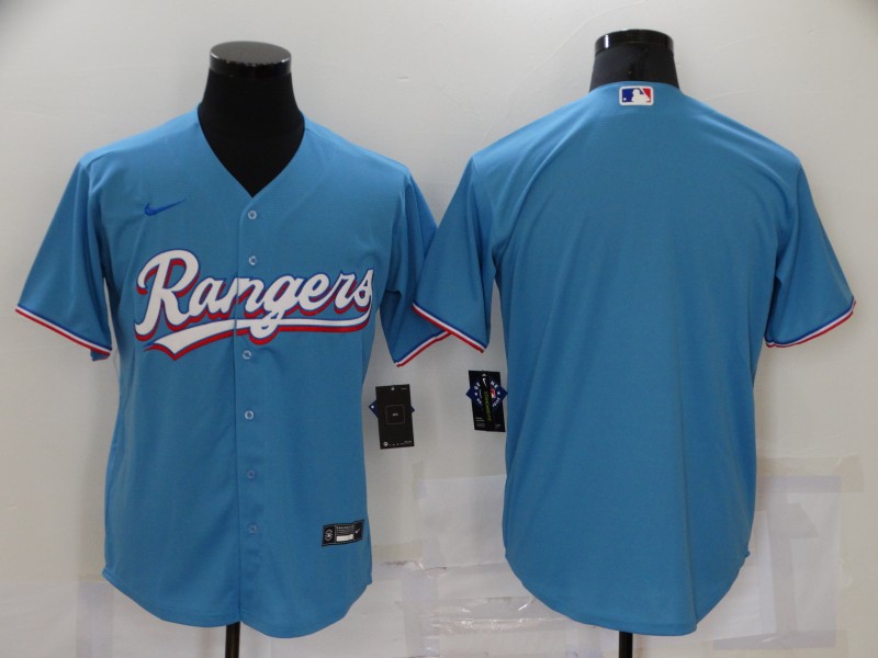 Men Texas Rangers Blank light blue Game Nike 2021 MLB Jersey->youth nfl jersey->Youth Jersey